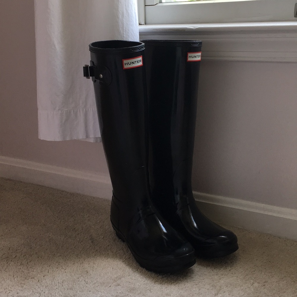 Black Hunter Boots